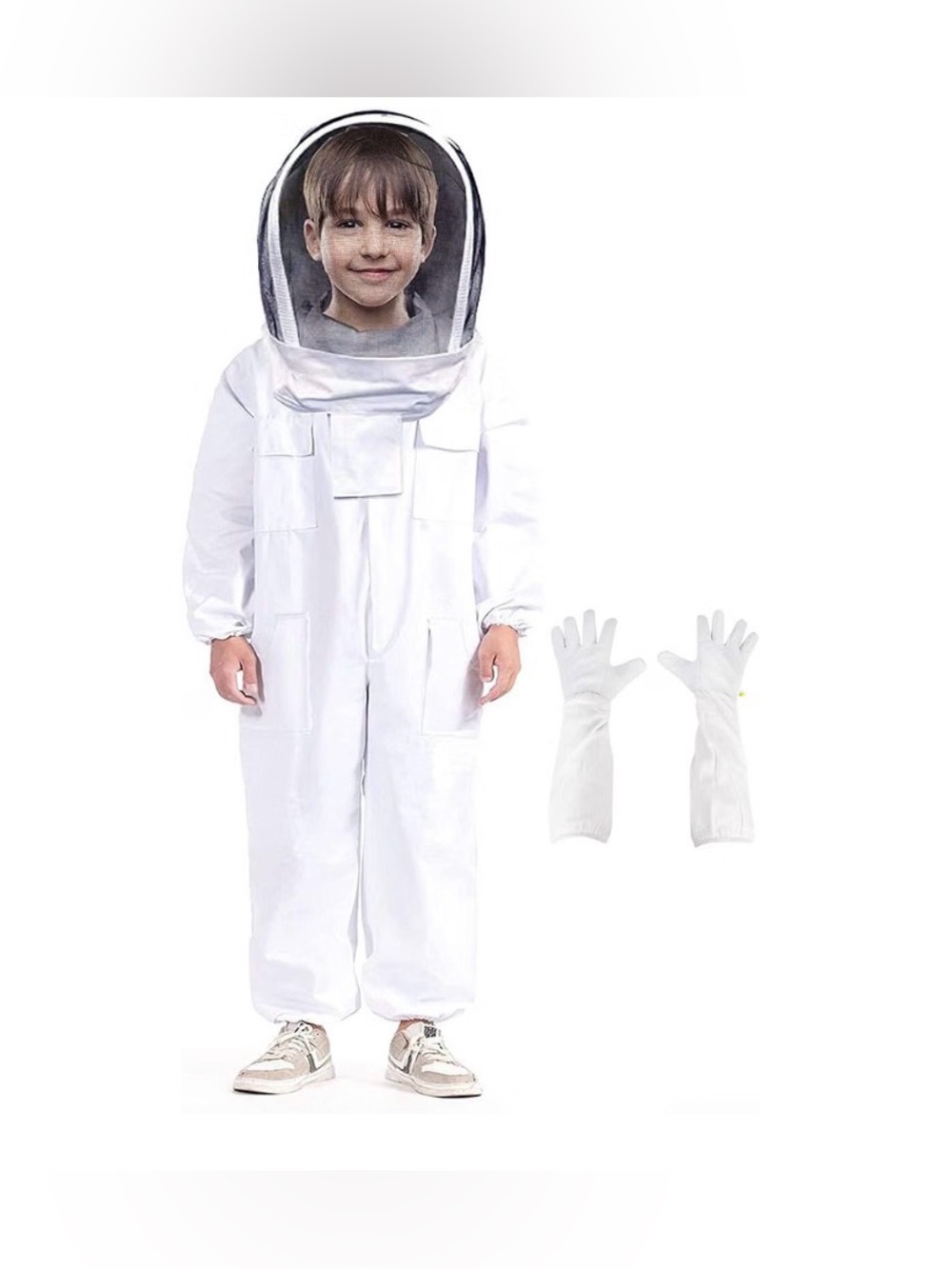 Kids Bee Suit Beekeeping Child Boy Girl Bee Keeper Buddy Coveralls 56” - 60”